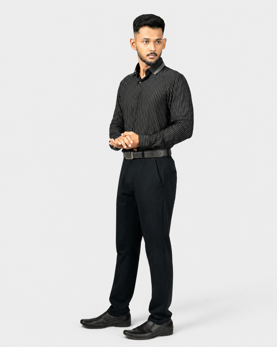 Noir Meridian - Long Sleeves Shirt
