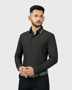Noir Meridian - Long Sleeves Shirt