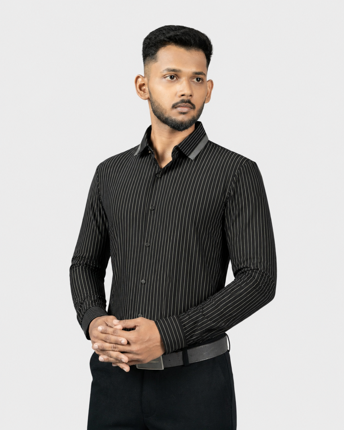 Noir Meridian - Long Sleeves Shirt