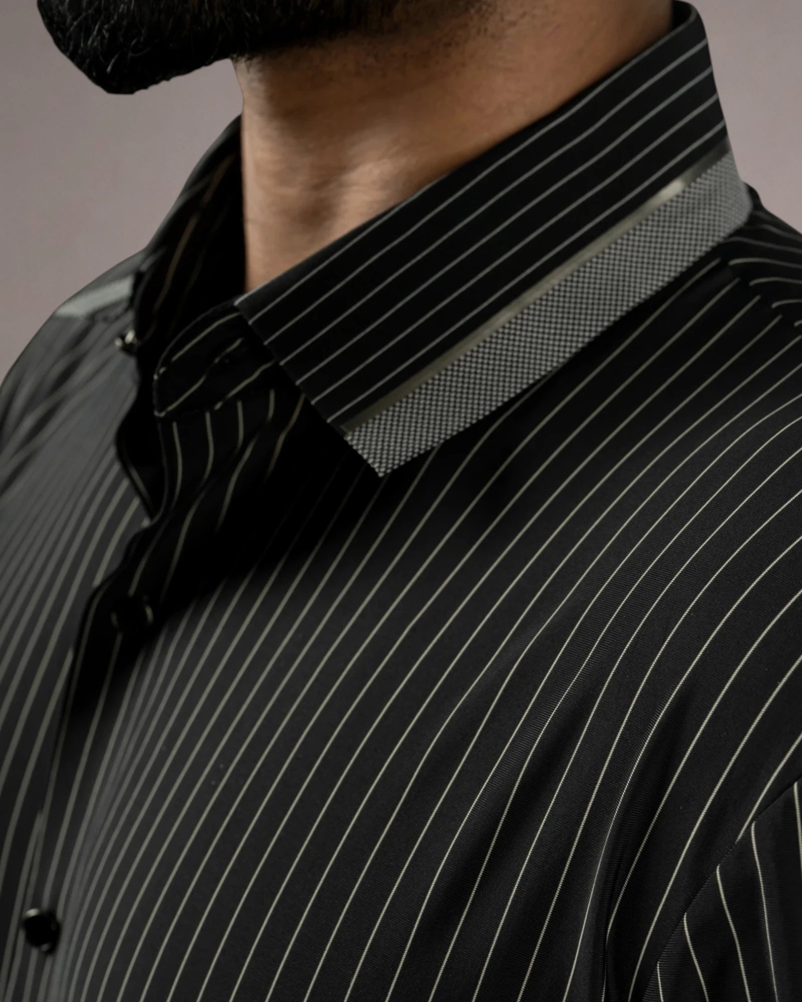 Noir Meridian - Long Sleeves Shirt