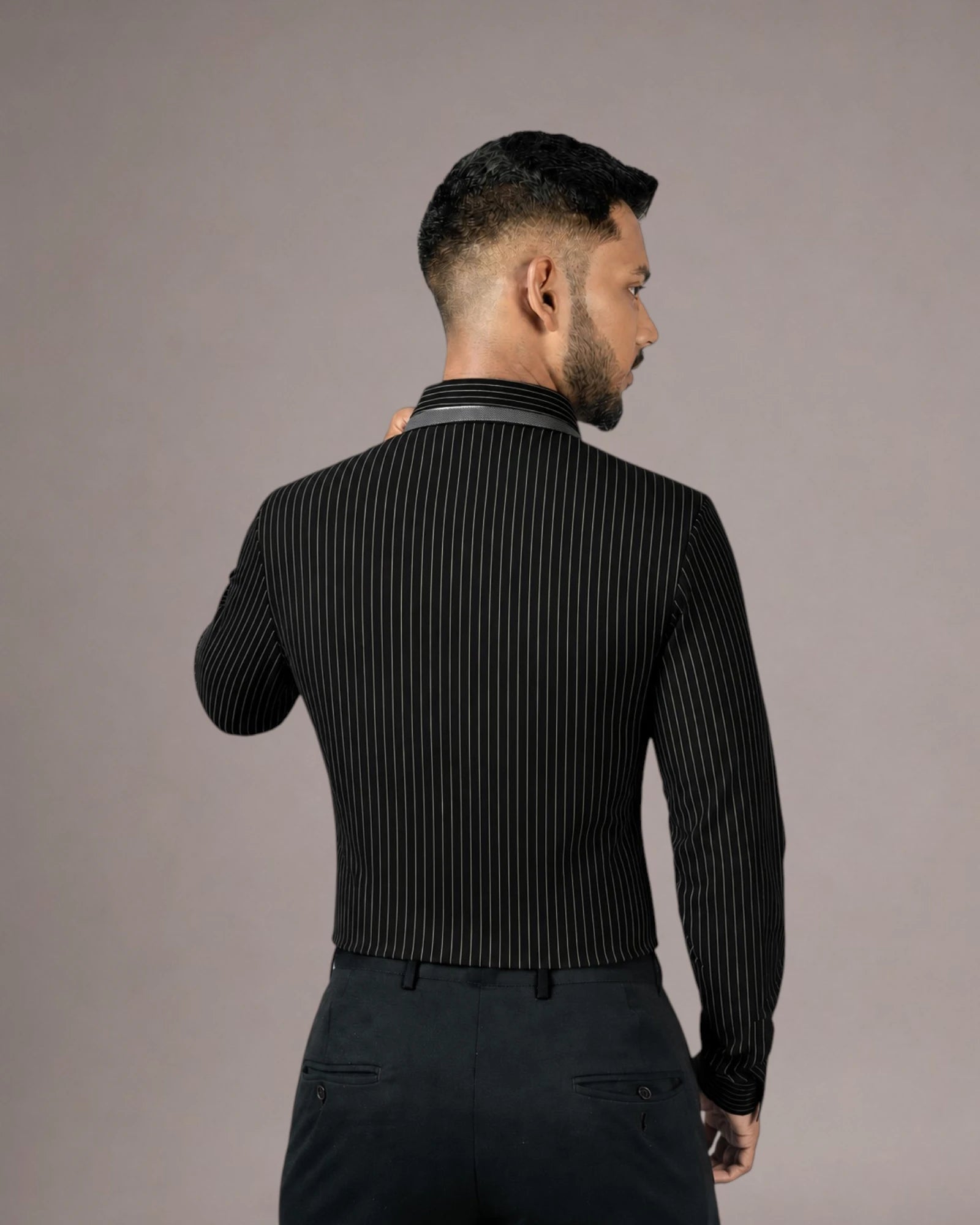 Noir Meridian - Long Sleeves Shirt