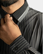 Noir Meridian - Long Sleeves Shirt