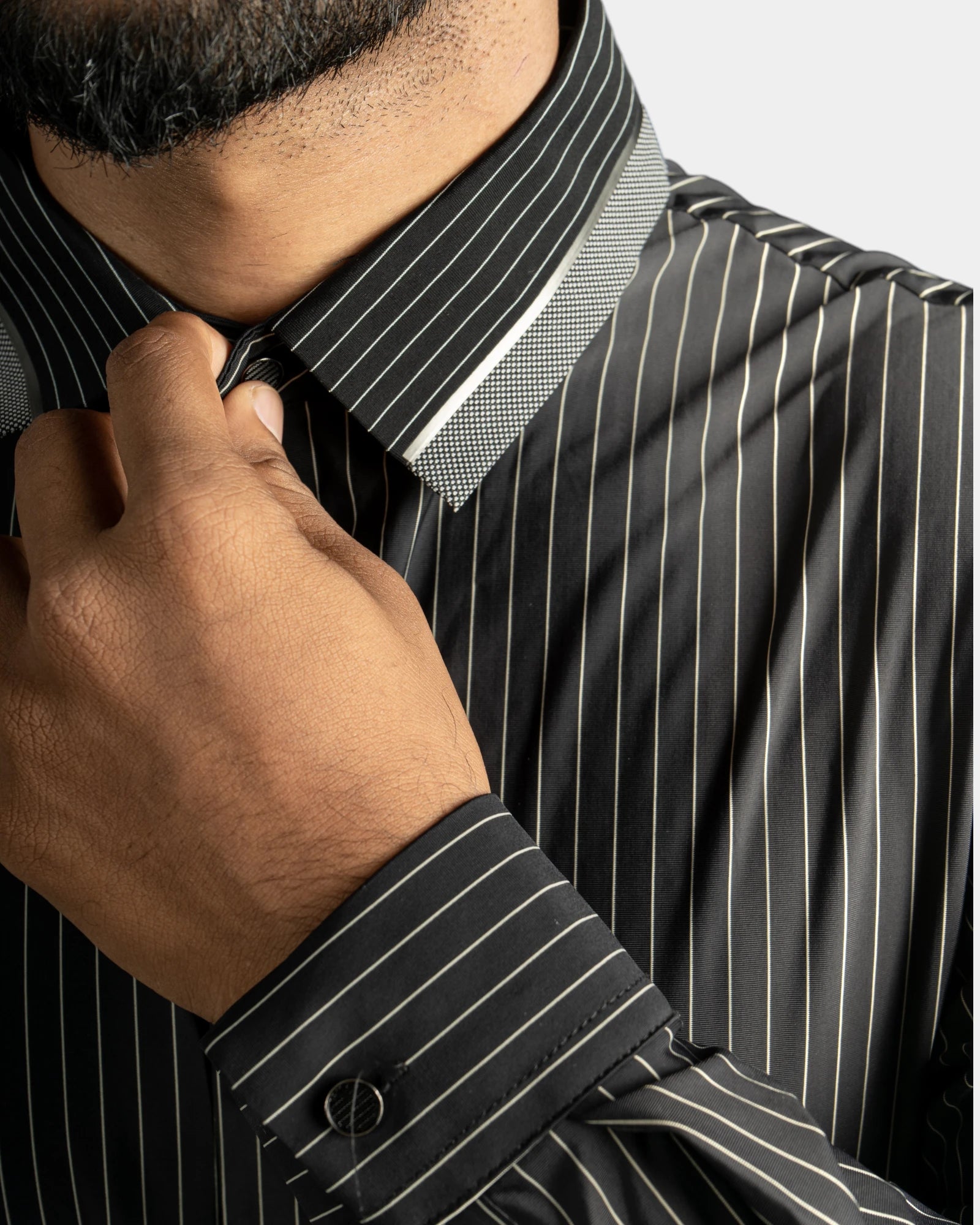 Noir Meridian - Long Sleeves Shirt