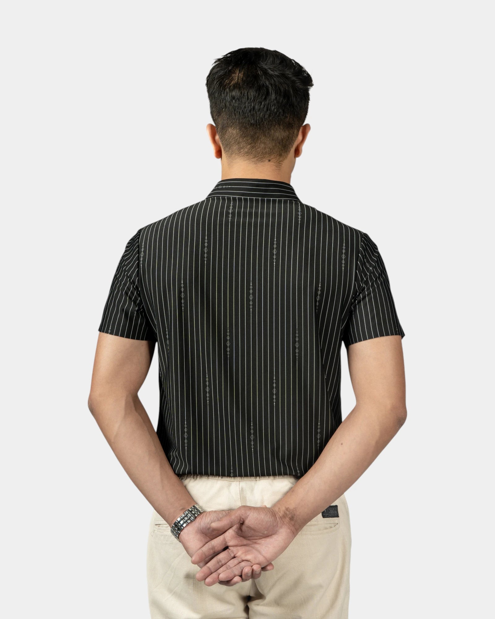 Noir Absolute - Half Sleeves Shirt