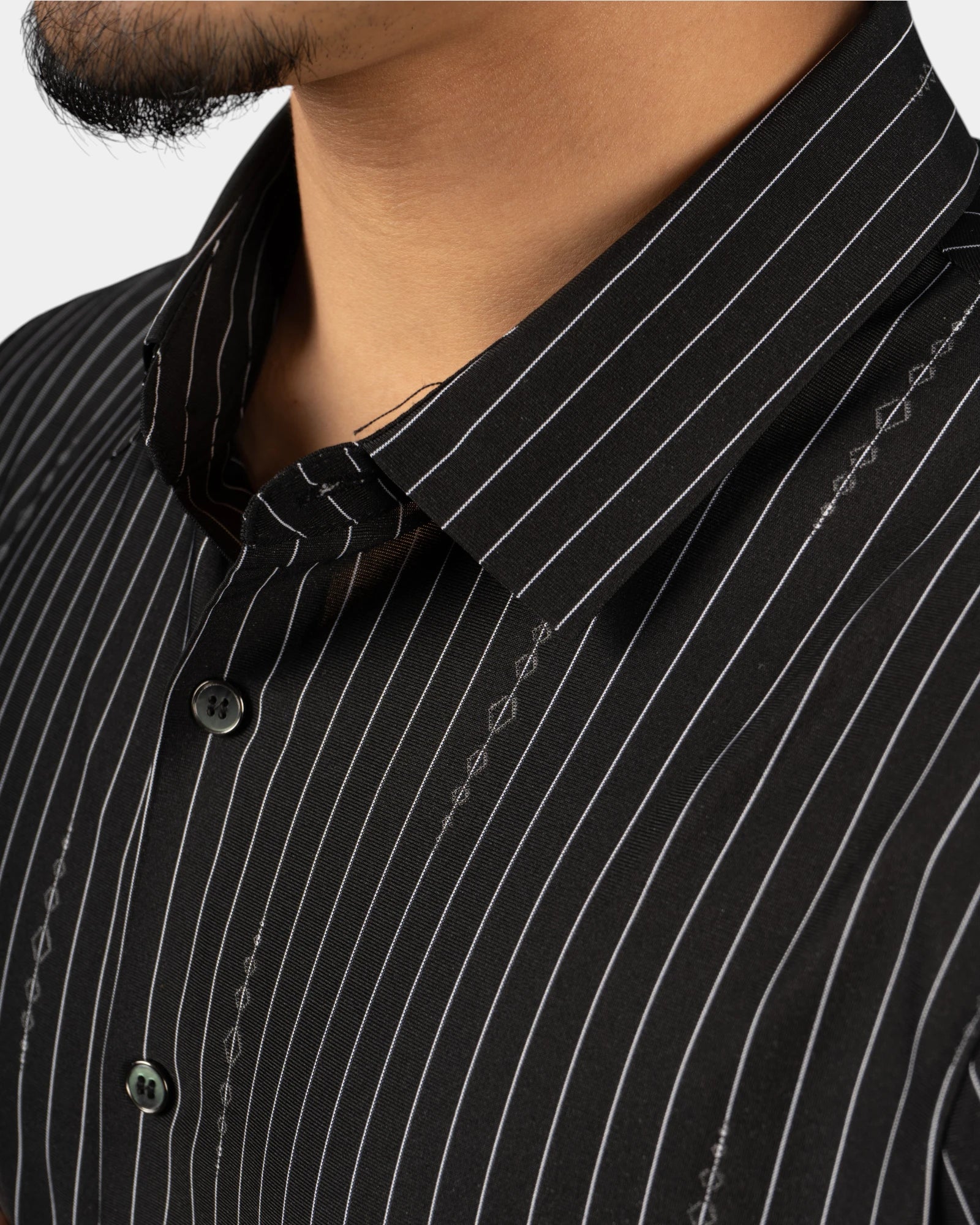 Noir Absolute - Half Sleeves Shirt
