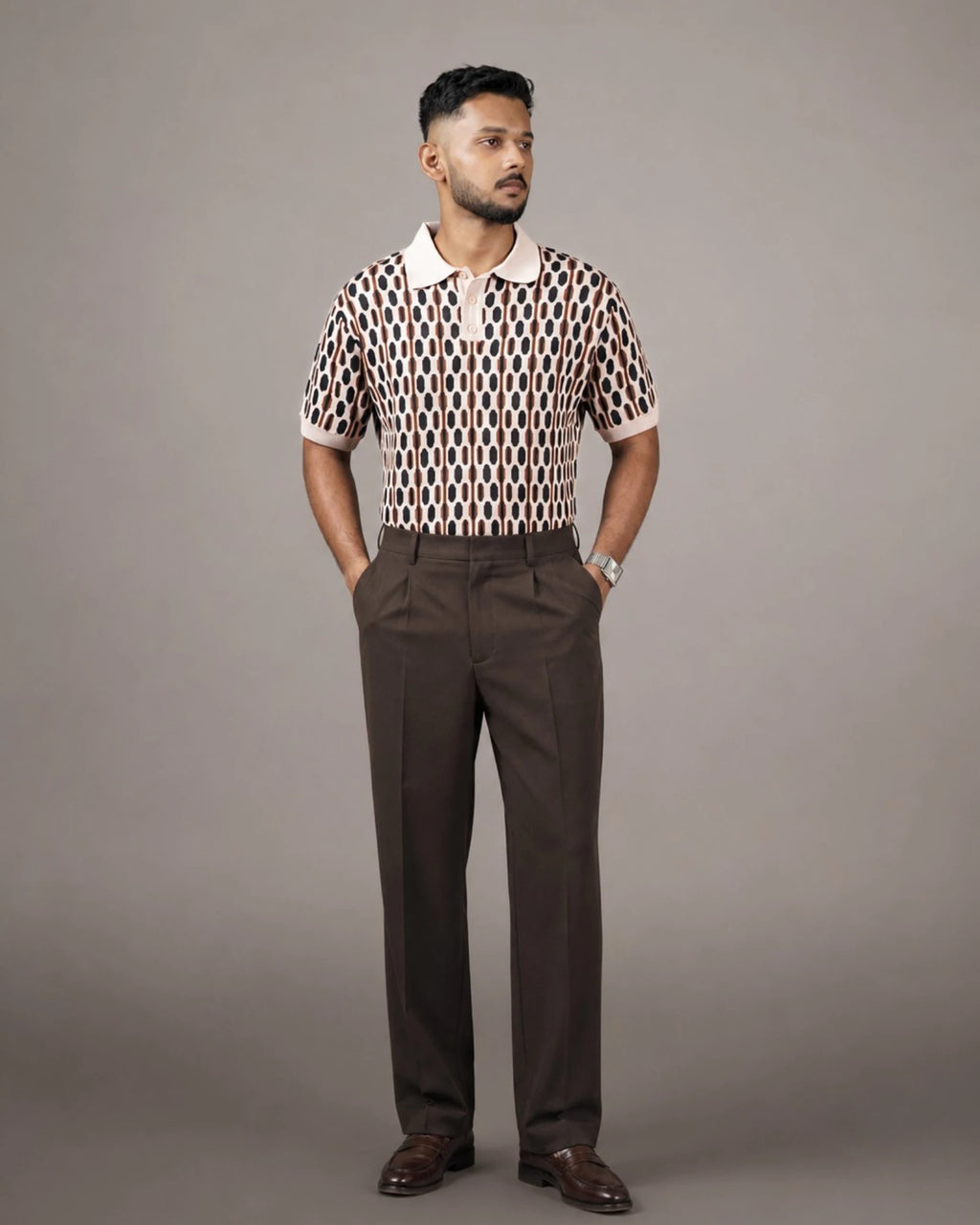 Terra Capsule — Jacquard Polo