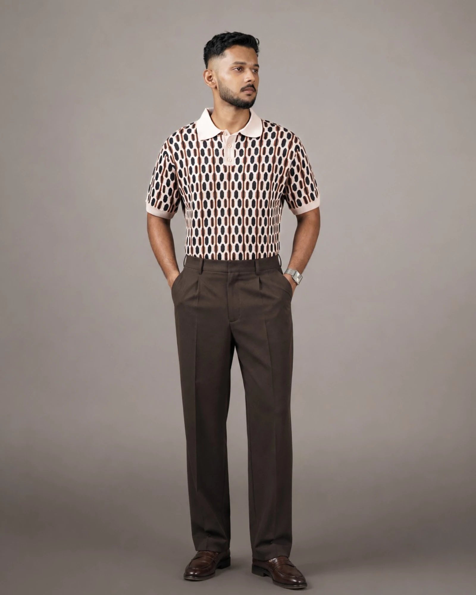Terra Capsule — Jacquard Polo