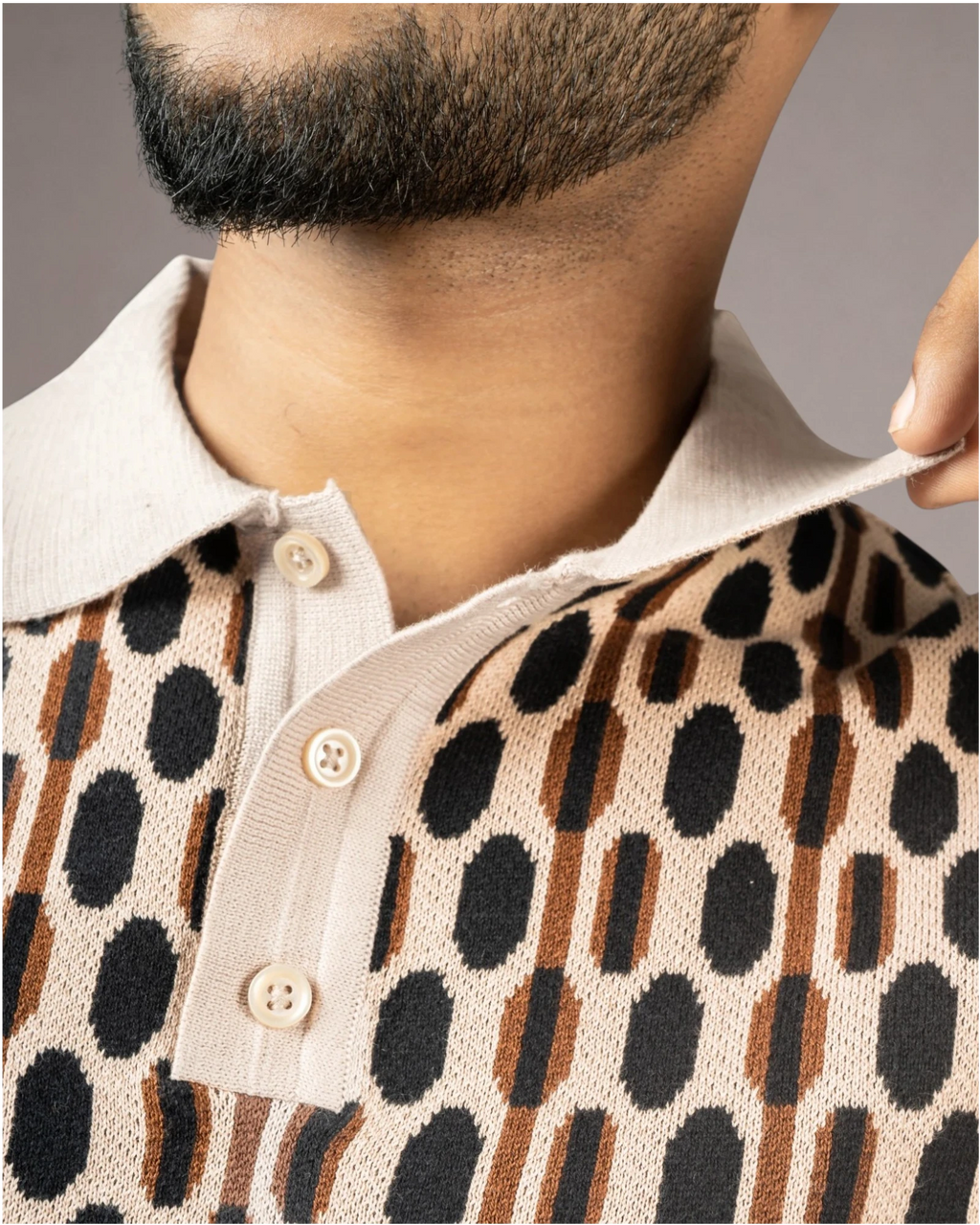 Terra Capsule — Jacquard Polo