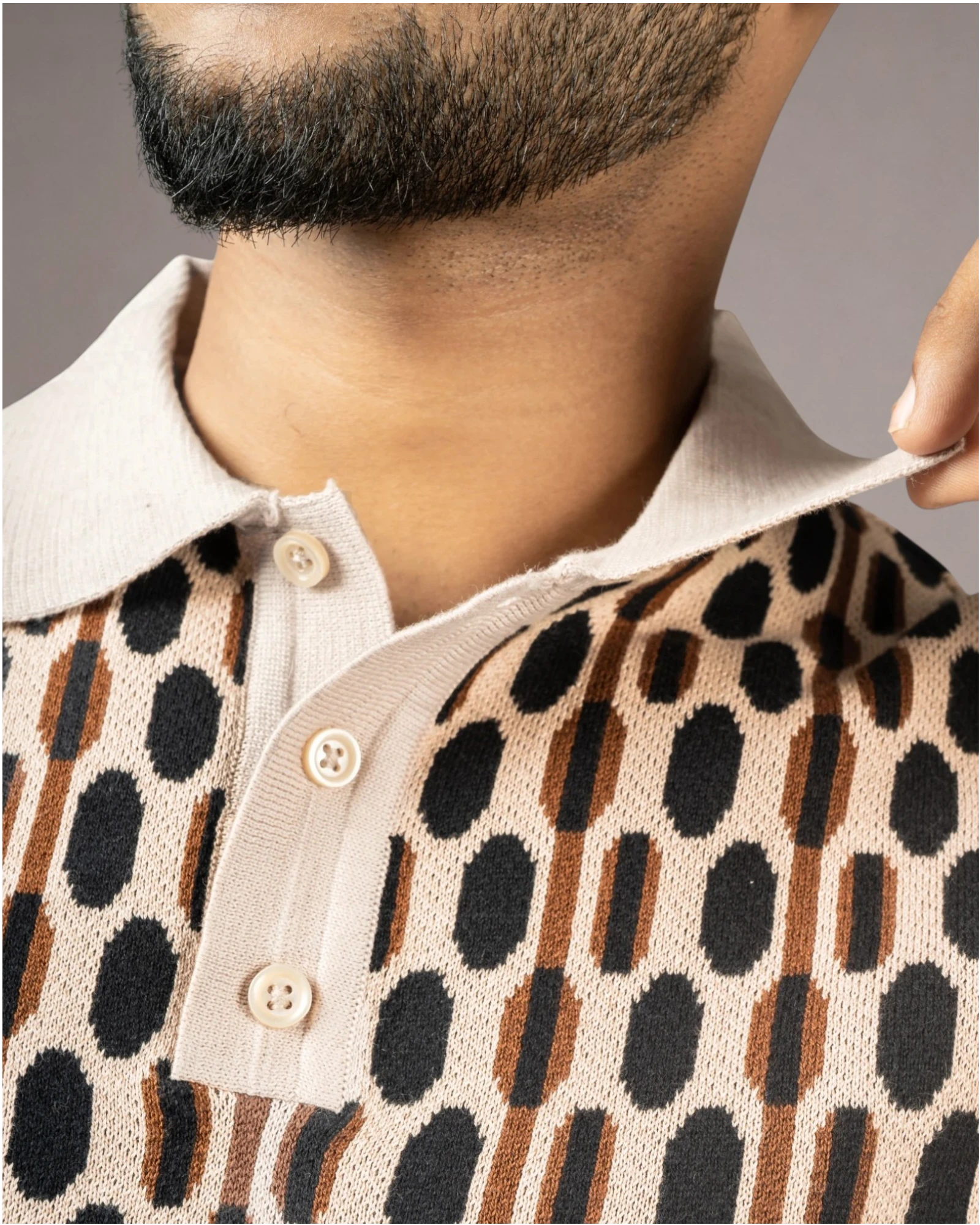 Terra Capsule — Jacquard Polo
