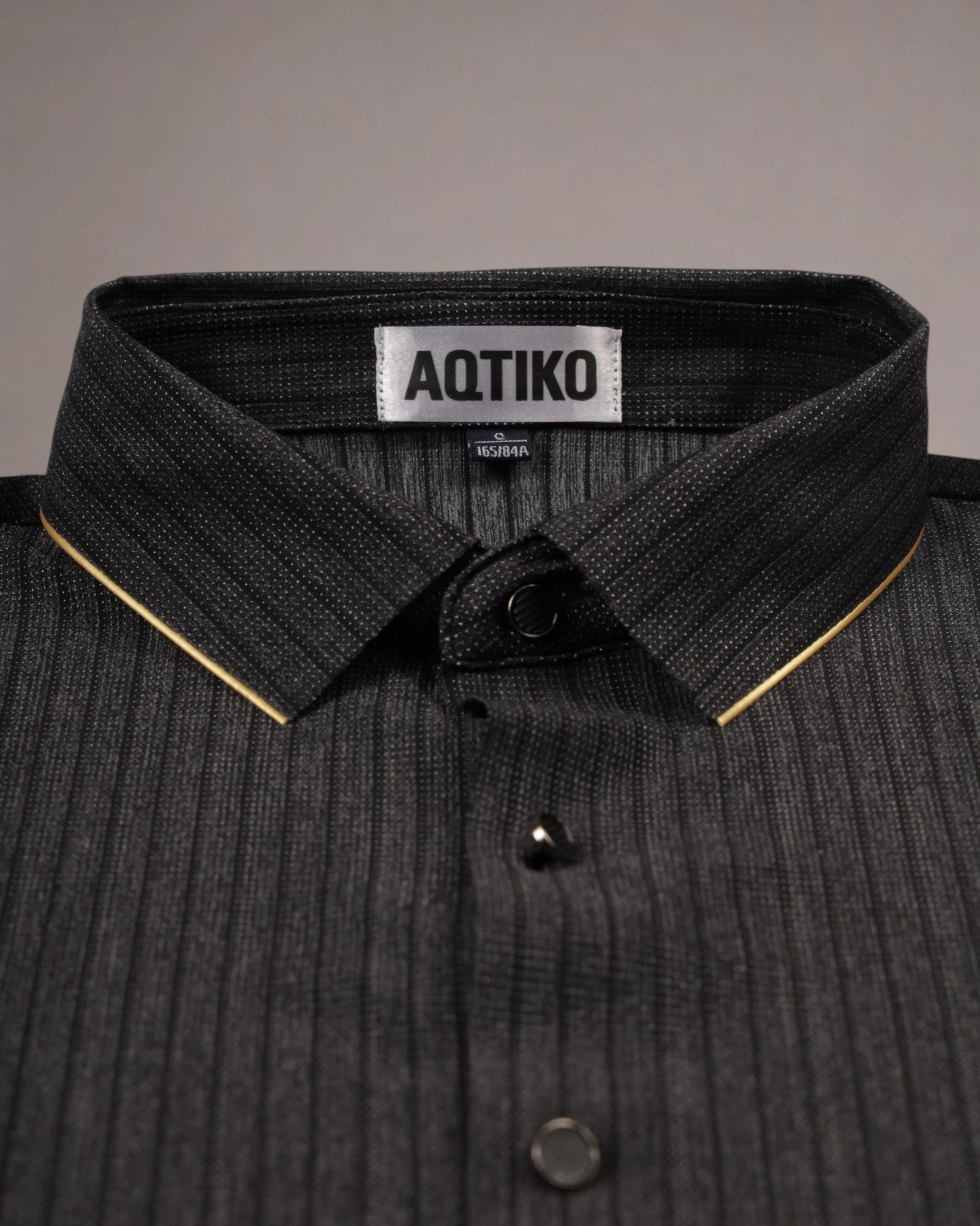 Anthracite Aurum - Long Sleeves Shirt