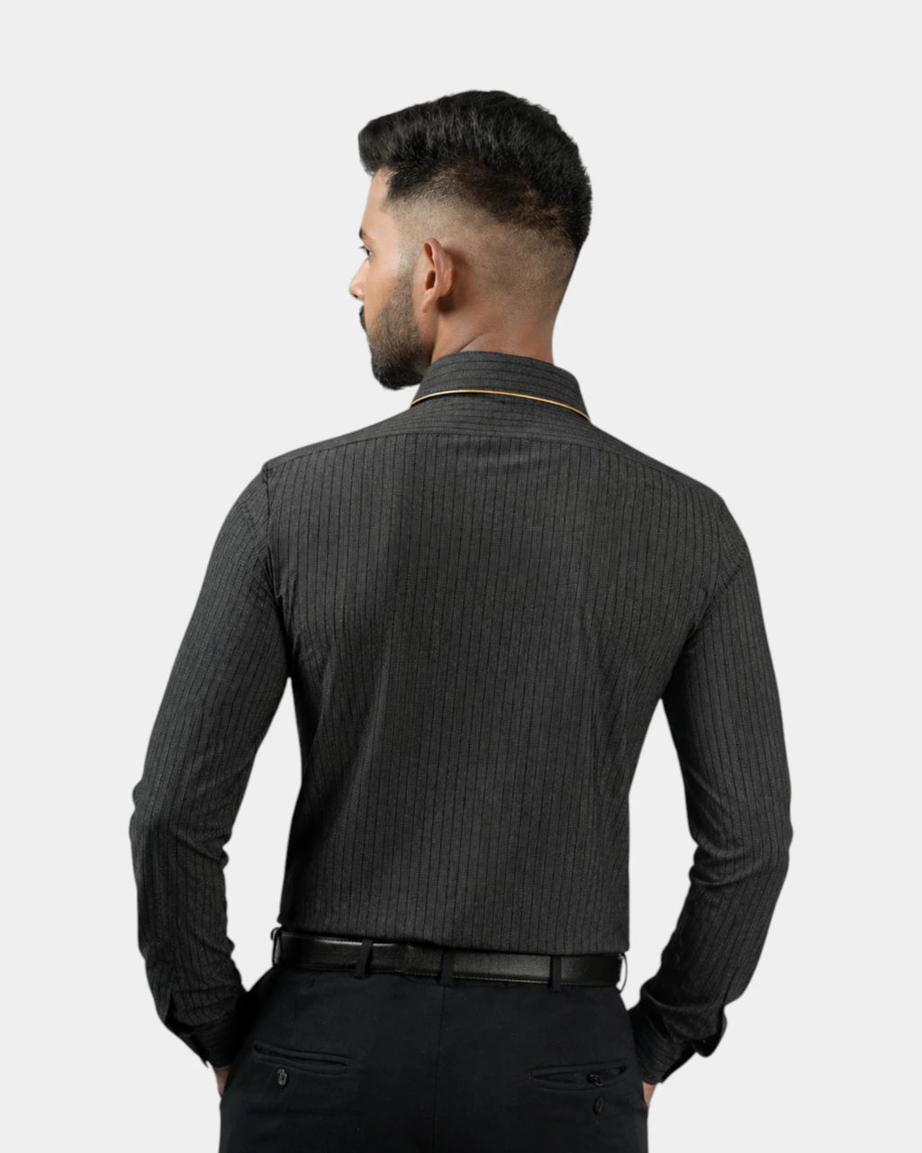 Anthracite Aurum - Long Sleeves Shirt